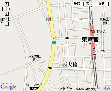Google map Ƃ񂩂 