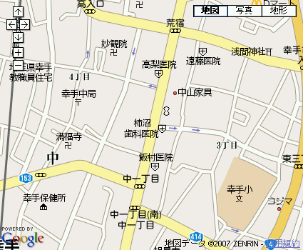 Google map 낤̔`